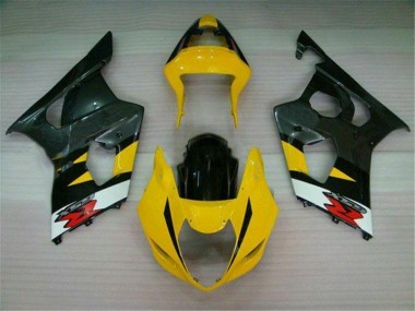 Carenagem GSXR 1000 K3 2003-2004 - Amarelo Preto