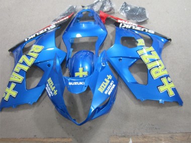 Carenagem GSXR 1000 K3 2003-2004 - Azul Amarelo Rizla