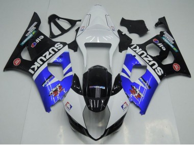 Carenagem GSXR 1000 K3 2003-2004 - Azul Branco & Preto