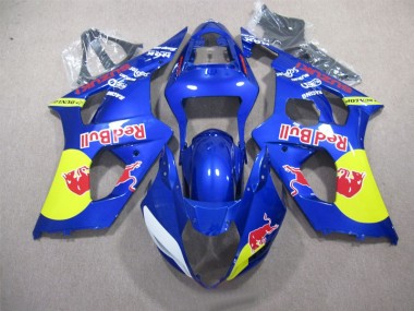 Carenagem GSXR 1000 K3 2003-2004 - Azul Red Bull