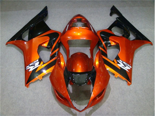 Carenagem GSXR 1000 K3 2003-2004 - Laranja Preto