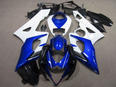 Carenagem GSXR 1000 K5 2005-2006 - Azul Branco