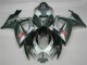 Carenagem GSXR 600 / 750 K6 2006-2007 - Prata Preto