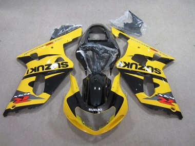 Carenagem GSXR 600 K1 K2 K3 2001-2003 - Amarelo Preto