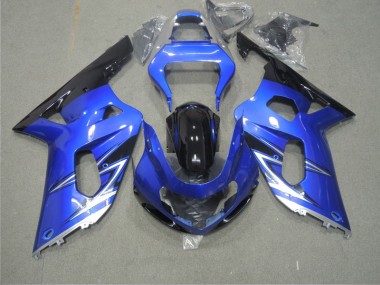 Carenagem GSXR 600 K1 K2 K3 2001-2003 - Azul