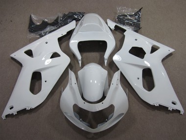 Carenagem GSXR 600 K1 K2 K3 2001-2003 - Branco