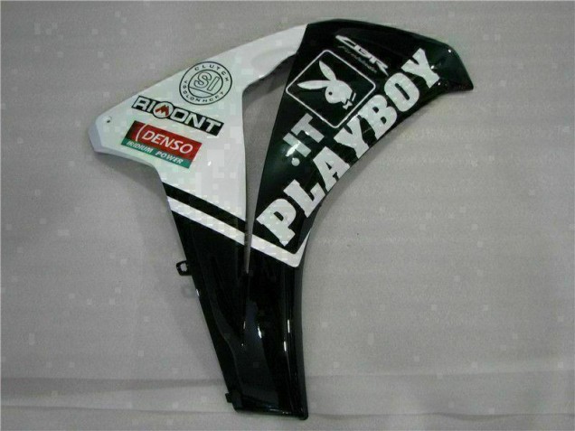 Carenagem & Plástico CBR 1000RR 2008-2011 - Branco Preto Playboy