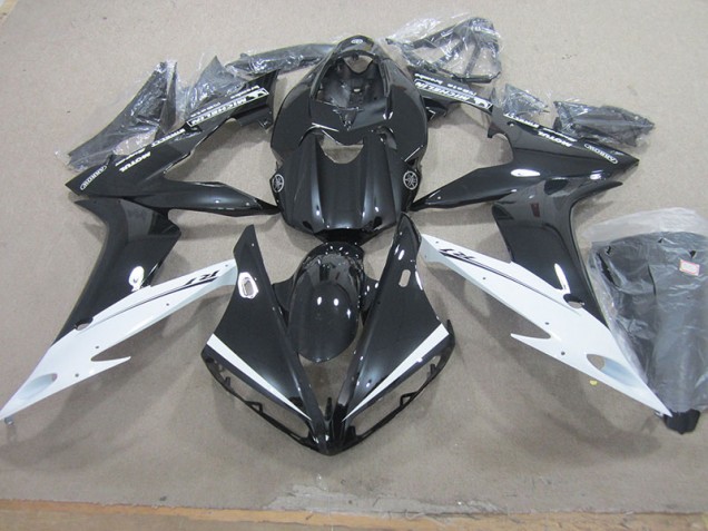 Carenagem R1 2004-2006 - Preto Branco