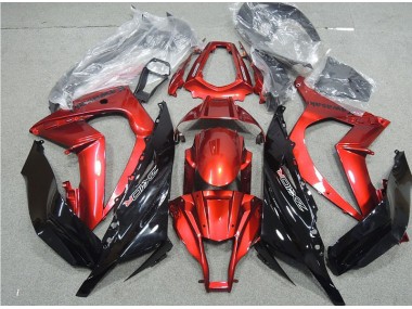 Carenagem ZX10R 2011-2015 - Preto Vermelho