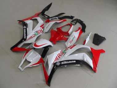 Carenagem ZX10R 2011-2015 - Vermelho & Branco Rapid