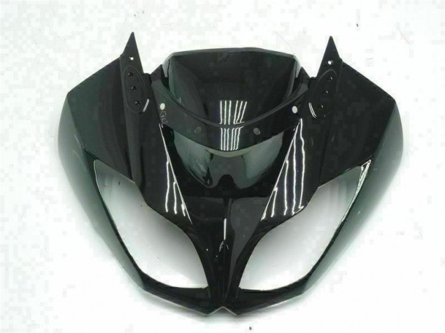 Carenagem ZX6R 2009-2012 - Preto Branco Ninja 636