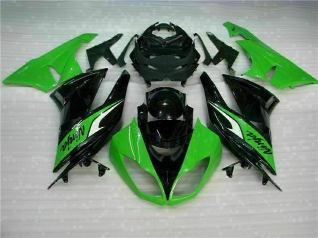 Carenagem ZX6R 2009-2012 - Preto Verde