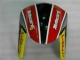 Carenagem ZX6R 2009-2012 - Preto Vermelho Verdecard