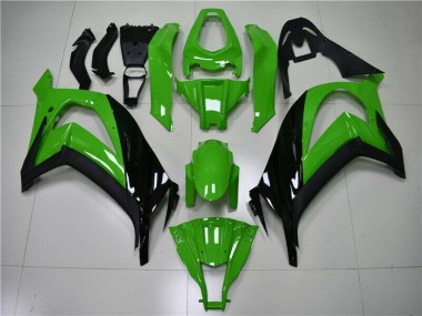 Carroçaria ZX10R 2011-2015 - Verde Preto