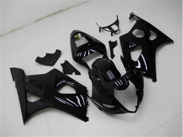 Injeção Kit Carenagem GSXR 1000 K3 2003-2004 - Preto Brilhante