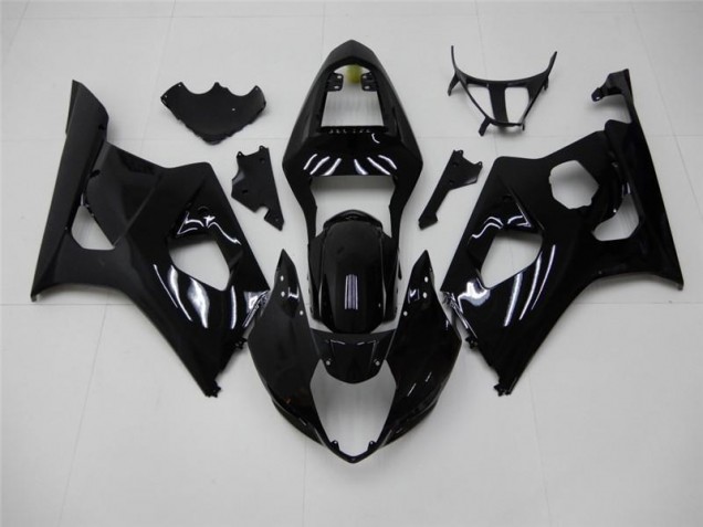 Injeção Kit Carenagem GSXR 1000 K3 2003-2004 - Preto Brilhante