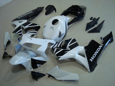 Kit Carenagem CBR 600RR 2005-2006 - Branco Preto