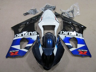 Kit Carenagem GSXR 1000 K3 2003-2004 - Azul Branco Decalque