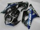 Kit Carenagem GSXR 1000 K3 2003-2004 - Preto Azul