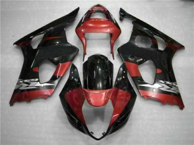 Kit Carenagem GSXR 1000 K3 2003-2004 - Vermelho Preto