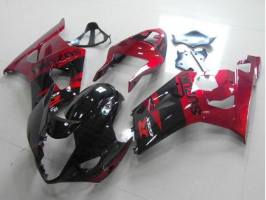 Kits Carenagem GSXR 1000 K3 2003-2004 - Preto Vermelho