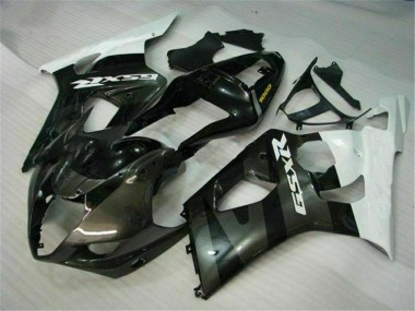 Kits Completo Carenagem GSXR 1000 K3 2003-2004 - Branco Preto