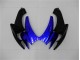 Kits Completo Carenagem GSXR 600 / 750 K6 2006-2007 - Azul Preto