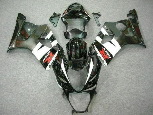 Plástico GSXR 1000 K3 2003-2004 - Branco Preto