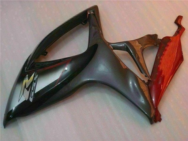 Plásticos GSXR 600 / 750 K6 2006-2007 - Preto Vermelho