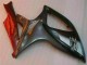 Plásticos GSXR 600 / 750 K6 2006-2007 - Preto Vermelho